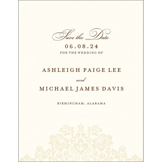Wedding Bliss Save the Date Cards
